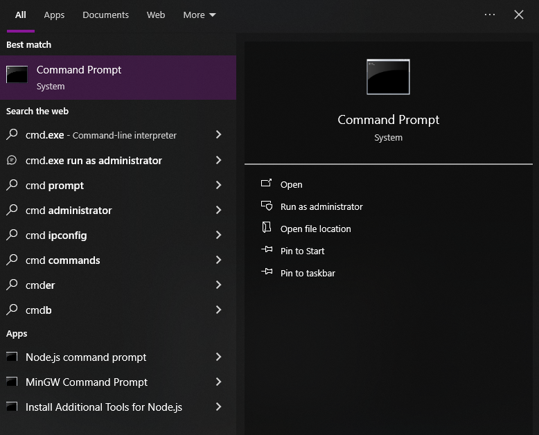 terminal for Windows1