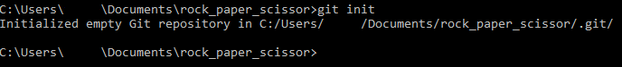 create git init