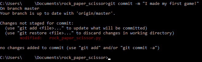 add code to git fail